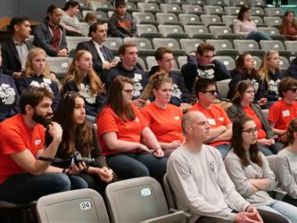 EDHS Team in audience